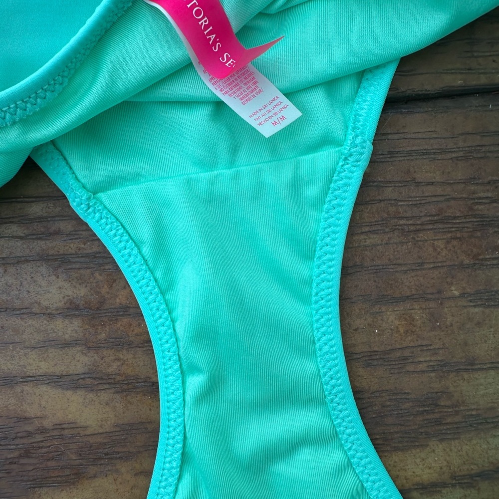 Vintage Victoria’s Secret Teal Bikini Bottom Separate. - Picture 4 of 5